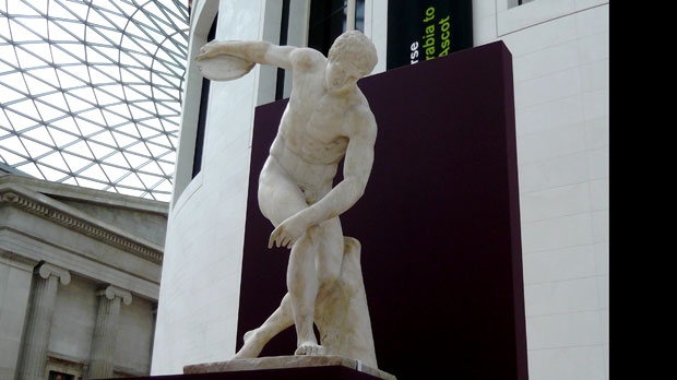 Discobolus by Myron